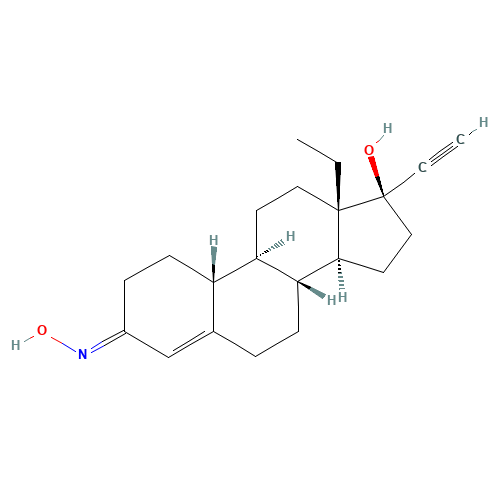 17-Desacetyl Norgestimate (CAS: 53016-31-2) - Chemical Structure and Molecular Formula 