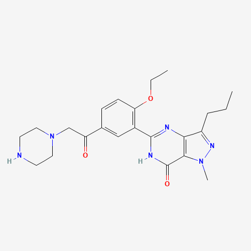 N-Desethyl Acetildenafil (CAS: 147676-55-9) - Related Chemical Product