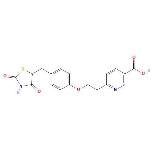 5-Desethyl 5-Carboxy Pioglitazone (CAS: 186751-40-6) - Related Chemical Product
