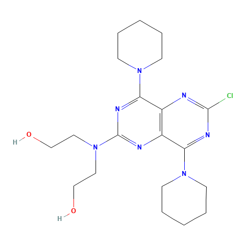 6-Des(diethanolamino)-6-chloro Dipyridamole (CAS: 54093-92-4) - Related Chemical Product