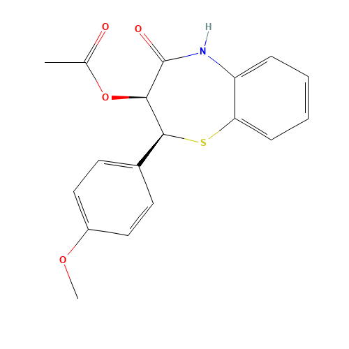 Des[5-(2-dimethylamino)ethyl] Diltiazem (CAS: 87447-47-0) - Related Chemical Product