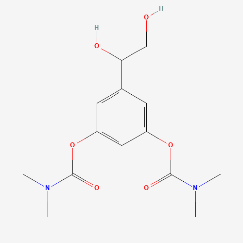 5-Des[2-(tert-butylamino)] Bambuterol-5-ethylenediol (CAS: 112935-92-9) - Chemical Structure and Molecular Formula 