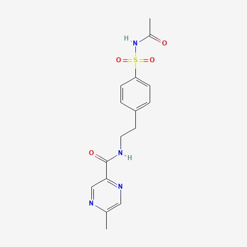N-Des(cyclohexylaminocarbonyl)-N-acetyl Glipizide (CAS: 104838-12-2) - Related Chemical Product