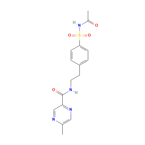 N-Des(cyclohexylaminocarbonyl)-N-acetyl Glipizide (CAS: 104838-12-2) - Related Chemical Product