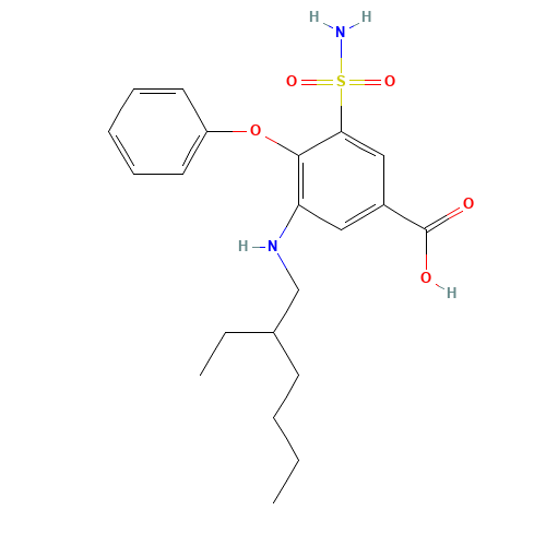N-Desbutyl-N-(2-ethylhexyl) Bumetanide (CAS: 153012-65-8) - Related Chemical Product