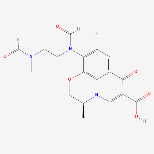 N,N'-Desethylene-N,N'-diformyl Levofloxacin (CAS: 151377-74-1) - Related Chemical Product