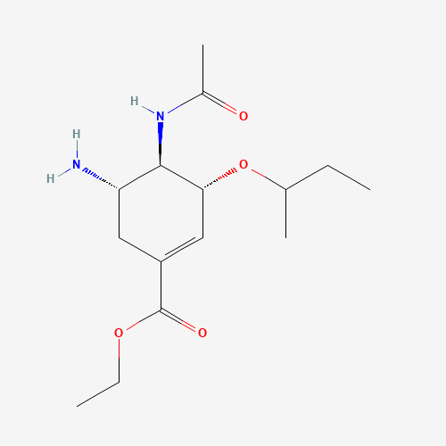 3-Des(1-ethylpropoxy)-3-(1-methylpropoxy) Oseltamivir (CAS: 1052063-37-2) - Related Chemical Product