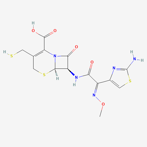 Desfuroyl Ceftiofur (CAS: 120882-22-6) - Chemical Structure and Molecular Formula 