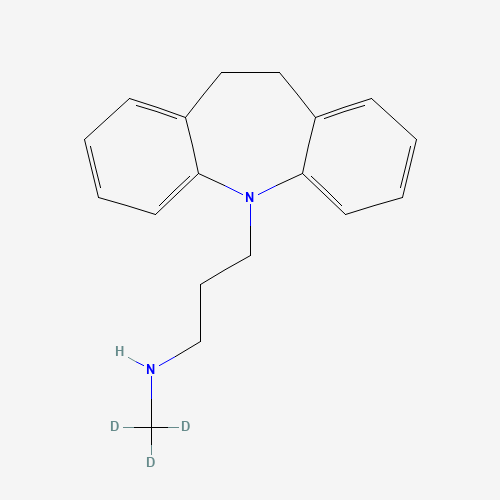 Desipramine-d3 (CAS: 65100-49-4) - Chemical Structure and Molecular Formula 