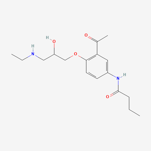 rac N-Desisopropyl-N-ethyl Acebutolol (CAS: 441019-91-6) - Related Chemical Product