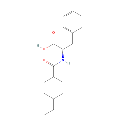 4-Desisopropyl-4-ethyl Nateglinide (CAS: 105746-45-0) - Chemical Structure and Molecular Formula 