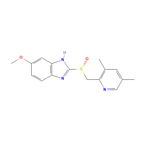 4-Desmethoxy Omeprazole (CAS: 110374-16-8) - Chemical Structure and Molecular Formula 
