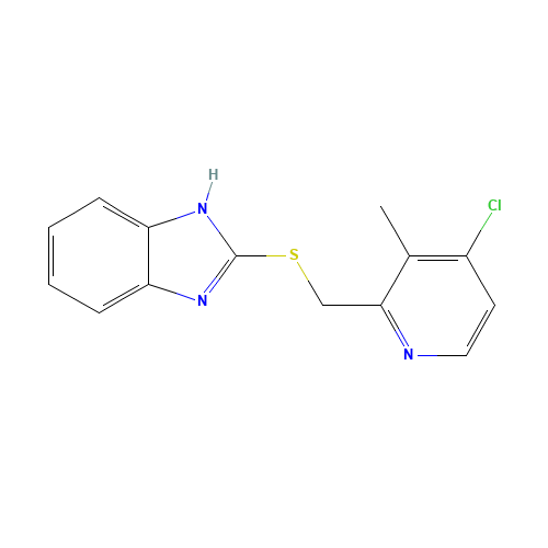 4-Desmethoxypropoxyl-4-chloro Rabeprazole Sulfide (CAS: 103312-62-5) - Related Chemical Product