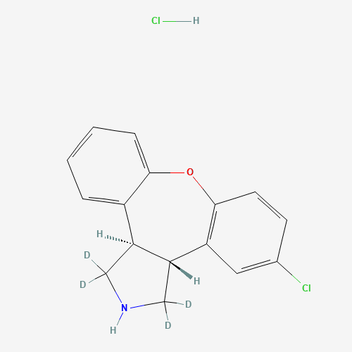 N-Desmethyl Asenapine-d4 Hydrochloride (CAS: 1246820-54-1) - Related Chemical Product