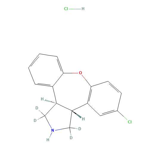 N-Desmethyl Asenapine-d4 Hydrochloride (CAS: 1246820-54-1) - Related Chemical Product