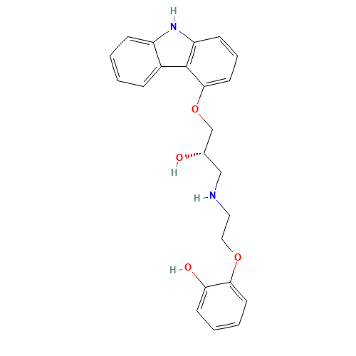 (S)-(-)-O-Desmethyl Carvedilol (CAS: 123372-13-4) - Related Chemical Product