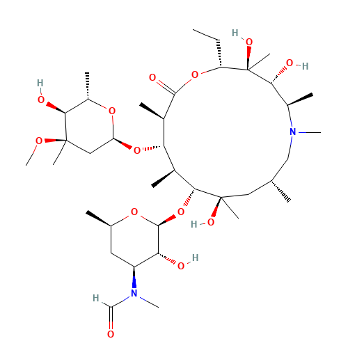 3'-N-Desmethyl-3'-N-formyl Azithromycin (CAS: 612069-28-0) - Related Chemical Product