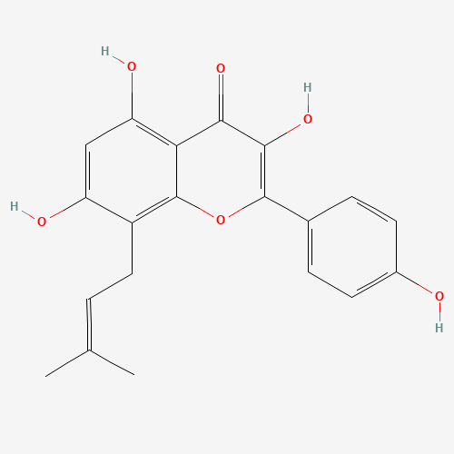 Desmethyl Icaritin (CAS: 28610-31-3) - Chemical Structure and Molecular Formula 
