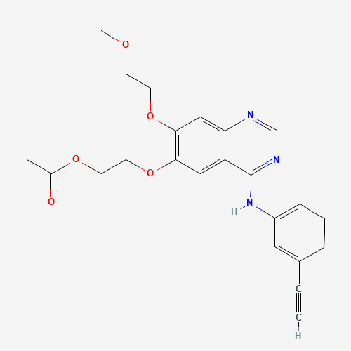 Desmethyl Erlotinib Acetate (CAS: 183320-15-2) - Related Chemical Product
