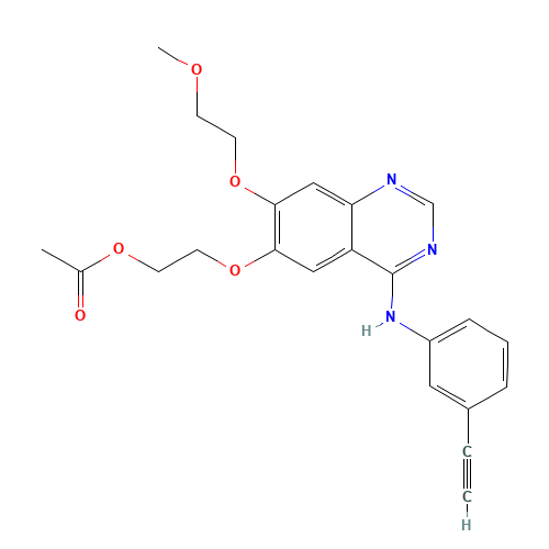 Desmethyl Erlotinib Acetate (CAS: 183320-15-2) - Related Chemical Product