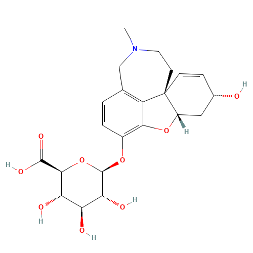 O-Desmethyl Galanthamine b-D-Glucuronide (CAS: 464189-54-6) - Related Chemical Product