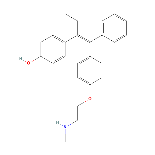 N-Desmethyl-4'-hydroxy Tamoxifen (CAS: 170171-12-7) - Related Chemical Product