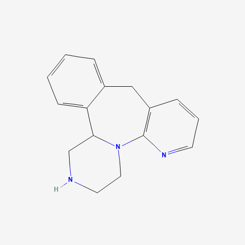 Desmethyl Mirtazapine (CAS: 61337-68-6) - Chemical Structure and Molecular Formula 