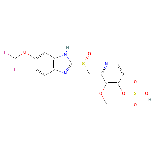 O-Desmethyl Pantoprazole O-Sulfate (CAS: 1189856-53-8) - Related Chemical Product