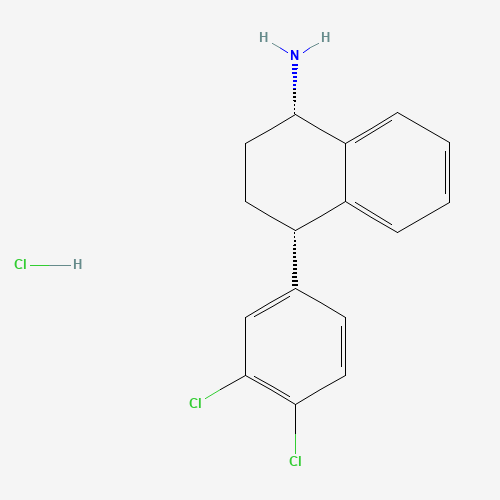 rac-cis-N-Desmethyl Sertraline Hydrochloride (CAS: 91797-57-8) - Related Chemical Product