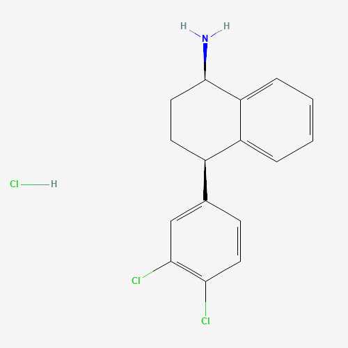 (1R,4R)-N-Desmethyl Sertraline Hydrochloride (CAS: 675126-09-7) - Related Chemical Product