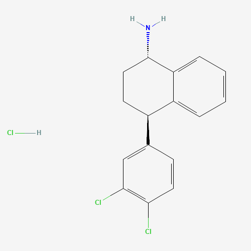 (1S,4R)-N-Desmethyl Sertraline Hydrochloride (CAS: 675126-07-5) - Related Chemical Product