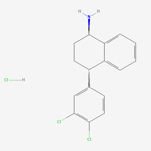 rac-trans-N-Desmethyl Sertraline Hydrochloride (CAS: 1310676-34-6) - Related Chemical Product