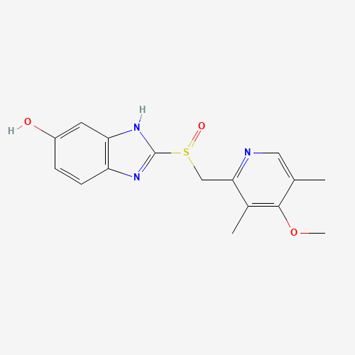 5-O-Desmethyl Omeprazole chemical structure 5-O-Desmethyl Omeprazole (CAS: 151602-49-2) - Chemical Structure and Molecular Formula