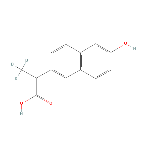 rac O-Desmethyl Naproxen-d3 (CAS: 1122399-99-8) - Related Chemical Product