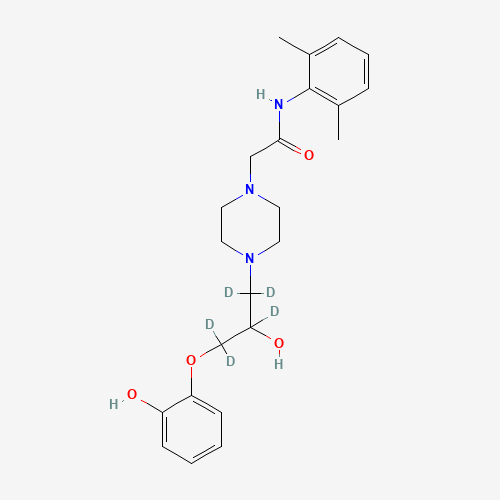 Desmethyl Ranolazine-d5 (CAS: 1329834-18-5) - Related Chemical Product