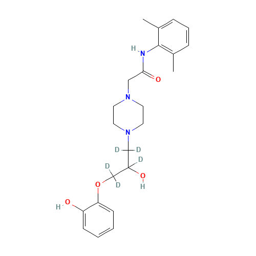 Desmethyl Ranolazine-d5 (CAS: 1329834-18-5) - Related Chemical Product