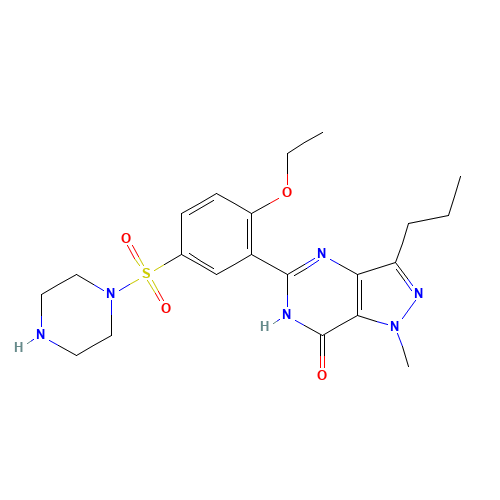 N-Desmethyl Sildenafil (CAS: 139755-82-1) - Related Chemical Product