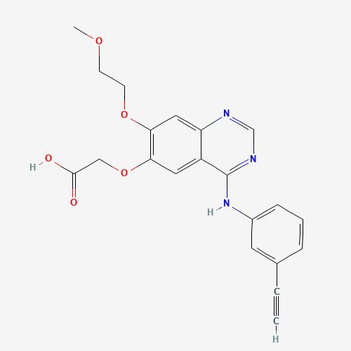 Desmethyl Erlotinib Carboxylate Acid (CAS: 882172-60-3) - Related Chemical Product