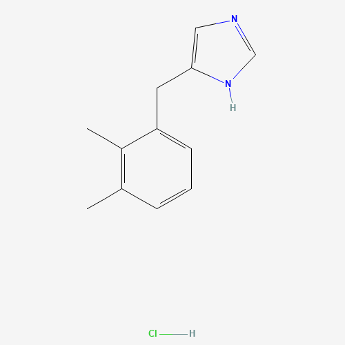 Detomidine Hydrochloride (CAS: 90038-01-0) - Chemical Structure and Molecular Formula 