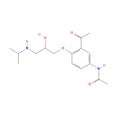 rac Diacetolol (CAS: 22568-64-5) - Related Chemical Product