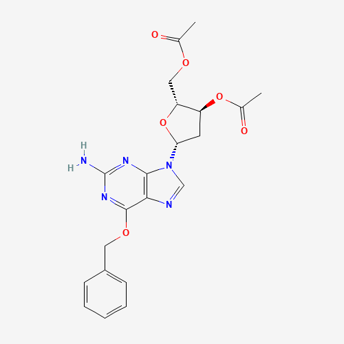 3',5'-Di-O-acetyl O6-Benzyl-2'-deoxyguanosine (CAS: 144640-75-5) - Related Chemical Product