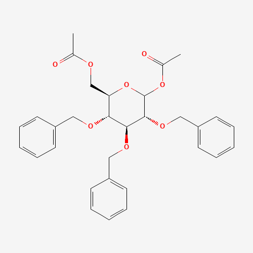 1,6-Di-O-acetyl-2,3,4-tri-O-benzyl-a,b-D-glucopyranose (CAS: 59433-13-5) - Related Chemical Product