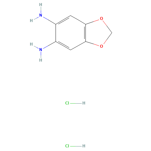 1,2-Diamino-4,5-methylenedioxybenzene,Dihydrochloride (CAS: 81864-15-5) - Related Chemical Product