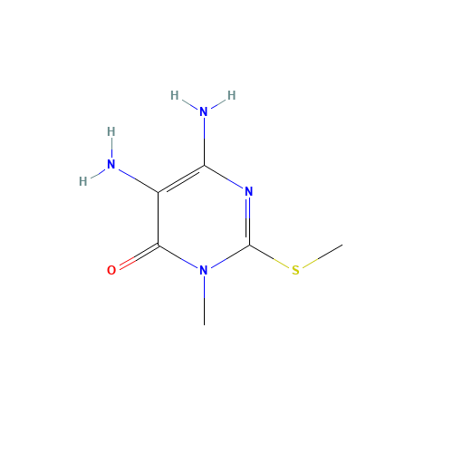 5,6-Diamino-3-methyl-2-methylthio-4(3H)pyrimidinone (CAS: 39008-28-1) - Related Chemical Product