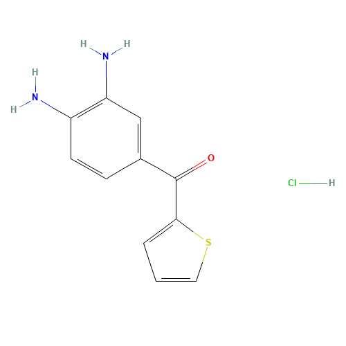 (3,4-Diaminophenyl)-(2-thienyl)methanone Monohydrochloride (CAS: 61167-19-9) - Related Chemical Product