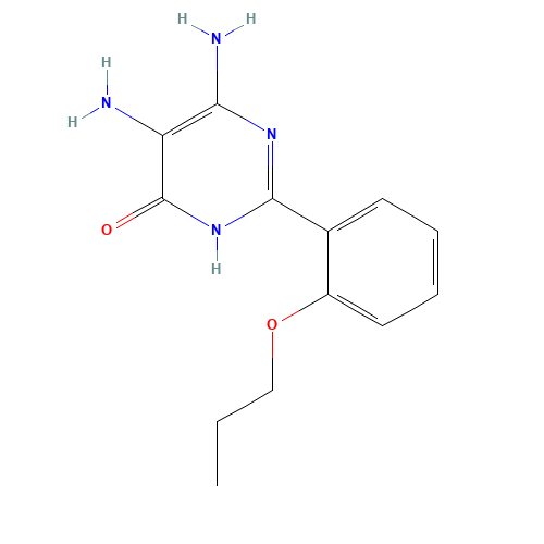 5,6-Diamino-2-(2-propoxyphenyl)pyrimidin-4(3H)-one (CAS: 57075-34-0) - Related Chemical Product