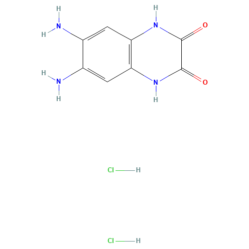6,7-Diaminoquinoxaline-2,3-dione,Dihydrochloride (CAS: 17498-26-9) - Related Chemical Product
