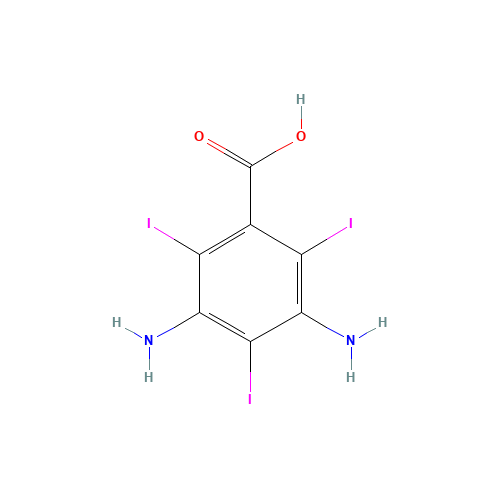 3,5-Diamino-2,4,6-triiodobenzoic Acid (CAS: 5505-16-8) - Related Chemical Product