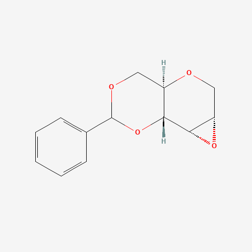 1,5:2,3-Dianhydro-4,6-O-benzylidene-D-allitol (CAS: 109428-30-0) - Chemical Structure and Molecular Formula 