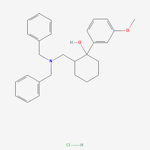 trans-(+/-)-2-[(N,N-Dibenzylamino)methyl]-1-(3-methoxyphenyl)cyclohexanol Hydrobromide (CAS: 66170-21-6) - Related Chemical Product